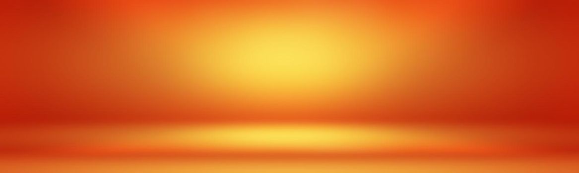 Abstract Orange background layout design,studio,room, web template ,Business report with smooth circle gradient color