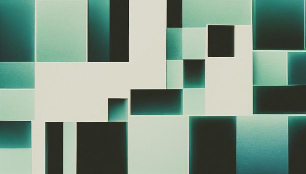 3D Illustration pastel multi color gradient blurred background.