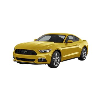 Isolated Picture of a Ford Mustang . High quality photo