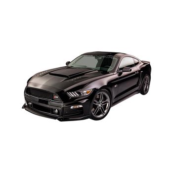 Isolated Picture of a Ford Mustang . High quality photo