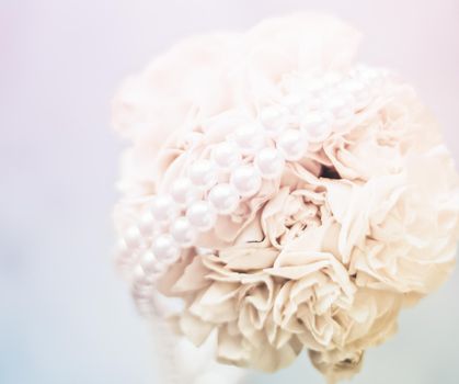 Wedding day, floral decor, luxury accessories concept - Bridal bouquet, event decoration