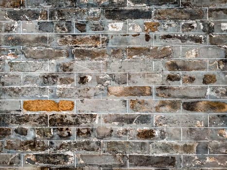 Old rustic brick wall natural texture of wall for abstract background