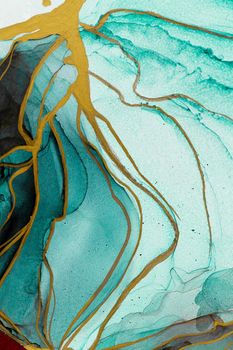 Marble ink abstract art from meticulous original painting abstract background . Painting was painted on high quality paper texture to create smooth marble background pattern of ombre alcohol ink .