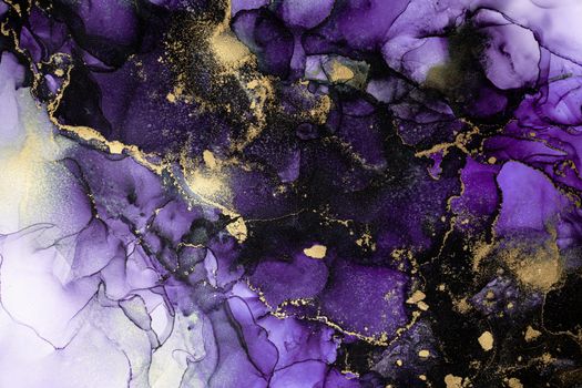 Marble ink abstract art from exquisite original painting for abstract background . Painting was painted on high quality paper texture to create smooth marble background pattern of ombre alcohol ink .