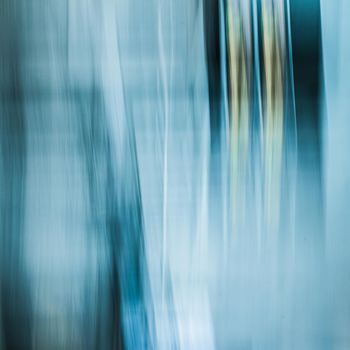 Abstract art, modern tech backgrounds and futuristic concept - Contemporary abstract art, blue colors