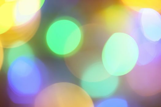 Abstract background, bokeh overlay defocused design concept - Light beams and sun flares