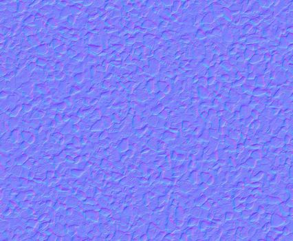 Gravel stones texture of Normal Map for Bump. Seamless surface for 3d modeling of landscape.