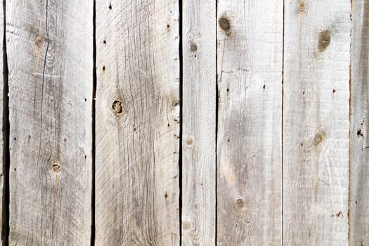 Old boards. The texture is wooden with deep cracks. Grunge board wall. Background for the inscription. Copyspace.