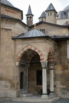 Mevlana Museum in Konya City in Turkiye