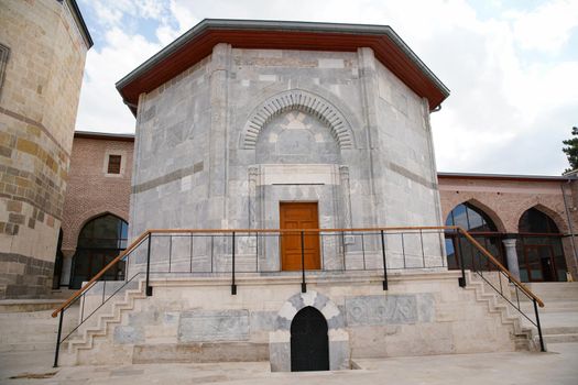 Tombs in Alaaddin Mosque, Konya City, Turkiye