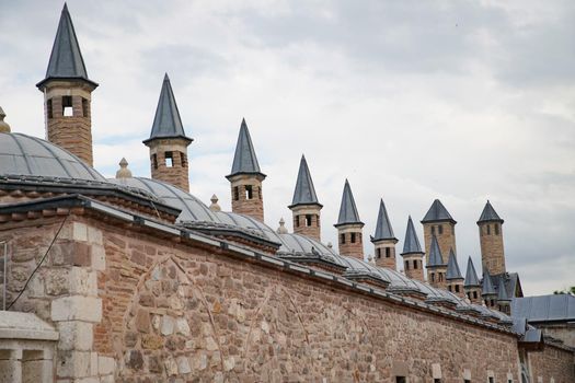 Mevlana Museum in Konya City in Turkiye