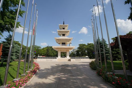 Monument of the Turkish soldier in Korean War, Ankara City, Turkiye