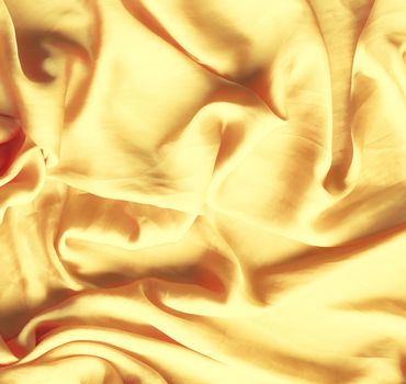 Luxury golden silk background texture - elegant fabric textures, abstract backgrounds and modern pastel colours concept