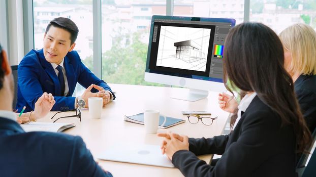 Architectural design modish software application for architect business and professional designer