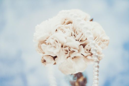 Wedding day, floral decor, luxury accessories concept - Bridal bouquet, event decoration