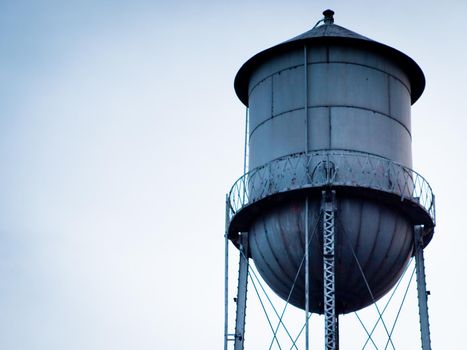 Urban water tower