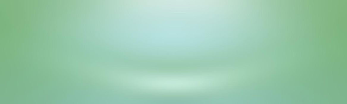 Luxury plain Green gradient abstract studio background empty room with space for your text and picture.