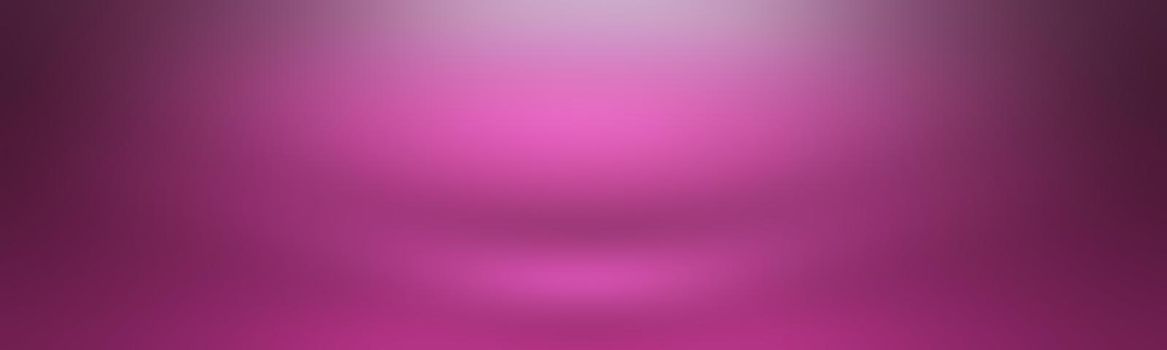 Studio Background Concept - abstract empty light gradient purple studio room background for product. Plain Studio background