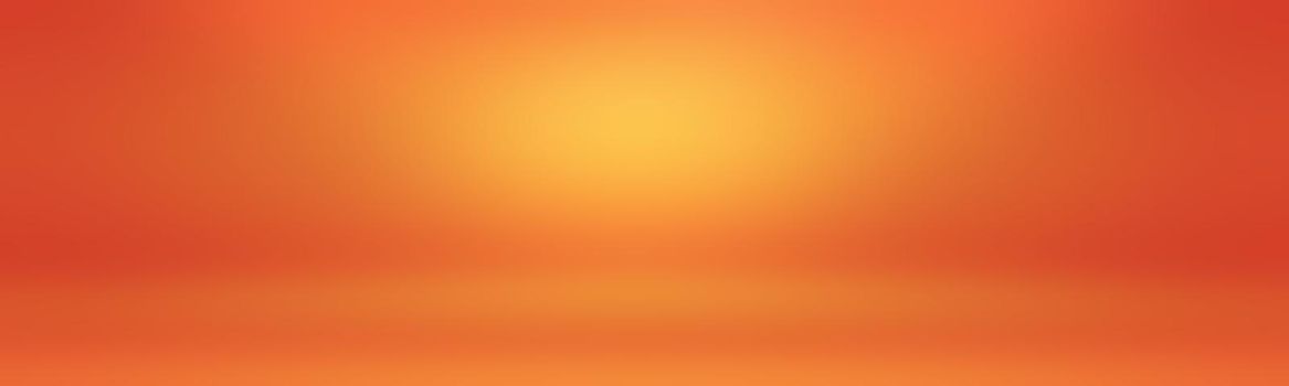 Abstract Orange background layout design,studio,room, web template ,Business report with smooth circle gradient color