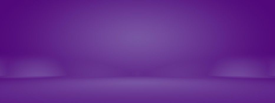 Studio Background Concept - abstract empty light gradient purple studio room background for product