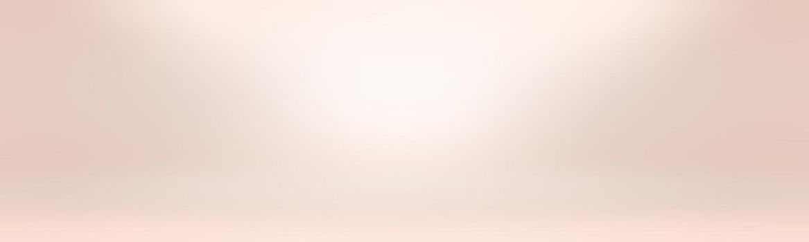 A soft vintage gradient blur background with a pastel colored well use as studio room, product presentation and banner.