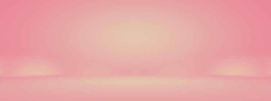 Abstract empty smooth light pink studio room background, Use as montage for product display,banner,template