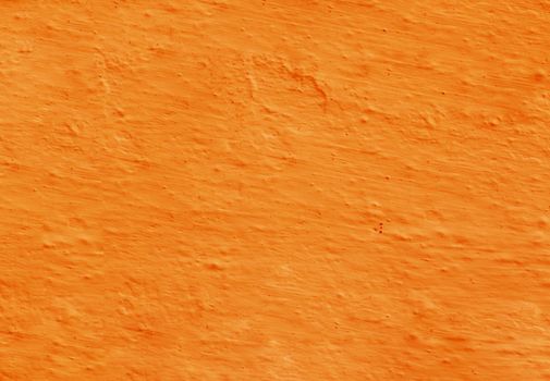 Texture from to orange uneven plaster. Background plastered wall in orange.
