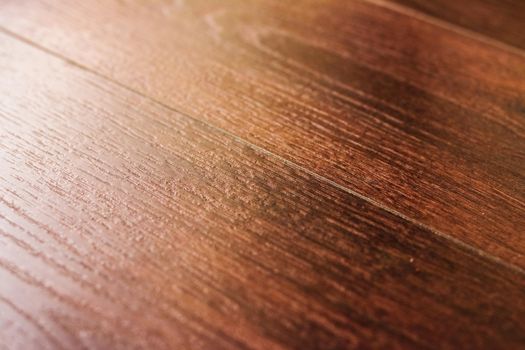 Flooring, new apartment and home renovation concept - Red wood texture, interior design