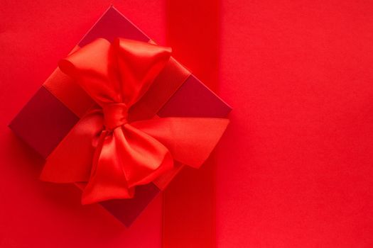 Romantic celebration, lifestyle and birthday present concept - Luxury holiday gifts on red