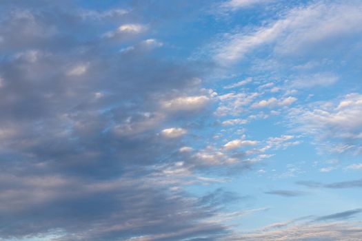 Thin cloud in the sky or cloudy background