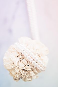 Wedding day, floral decor, luxury accessories concept - Bridal bouquet, event decoration