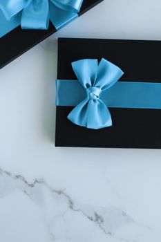 Romantic celebration, lifestyle and birthday present concept - Luxury holiday gifts on marble