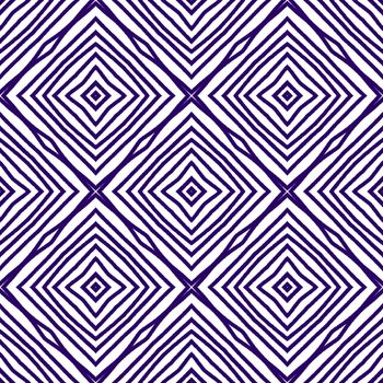 Arabesque hand drawn pattern. Purple symmetrical kaleidoscope background. Oriental arabesque hand drawn design. Textile ready lively print, swimwear fabric, wallpaper, wrapping.