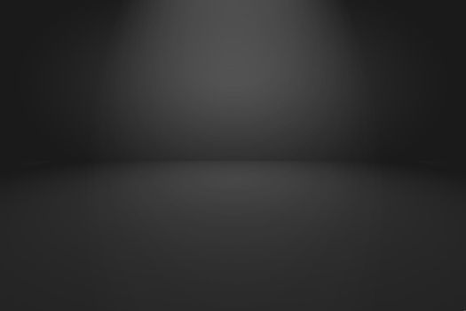 Abstract luxury blur dark grey and black gradient, used as background studio wall for display your products