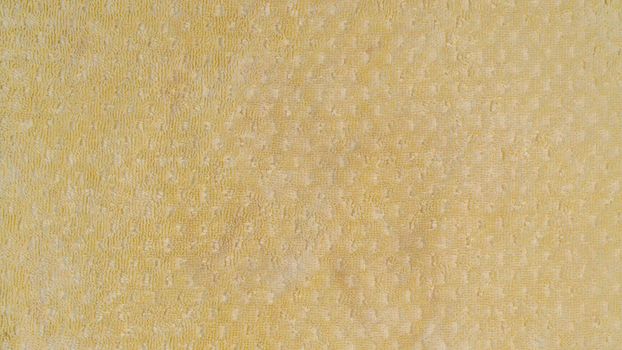 Texture terry towel yellow pattern diamond fabric. High quality photo