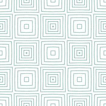 Arabesque hand drawn pattern. Turquoise symmetrical kaleidoscope background. Textile ready fetching print, swimwear fabric, wallpaper, wrapping. Oriental arabesque hand drawn design.