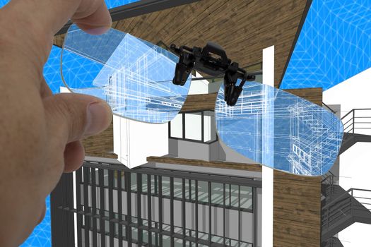eyewear glasses smart tool for technology architecture design construction business industry