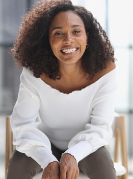 Portrait of an attractive young African American woman