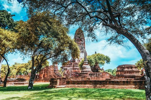 Ayutthaya Historical Park UNESCO world heritage site Thailand historical travel