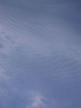 texture of a rippled cloudy sky