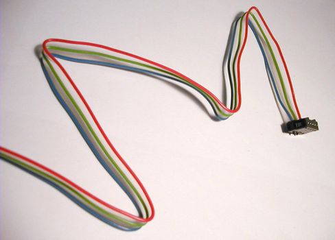 Controlled impedance RGB TV signal connector ribbon