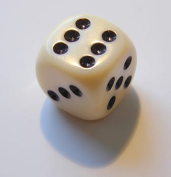 a lucky dice roll, a score of 6