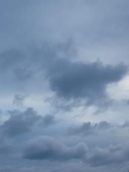 bad weather: dark and stormy clouds