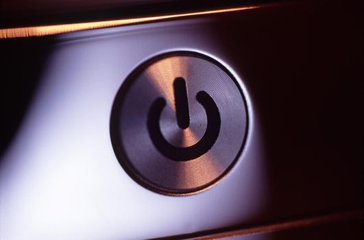 a computer power switch in the off position