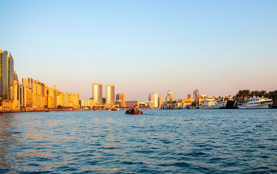 Old part of Dubai city. UAE.