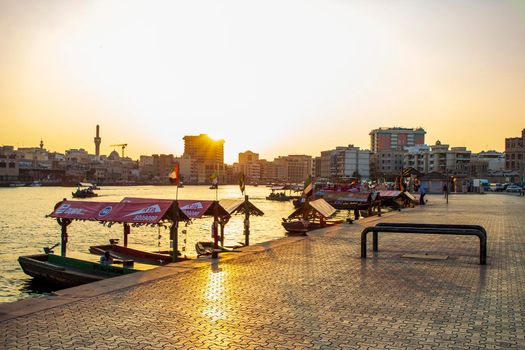 Old part of Dubai city. UAE.