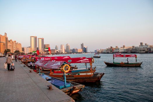 Old part of Dubai city. UAE.