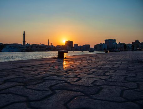 Old part of Dubai city. UAE.