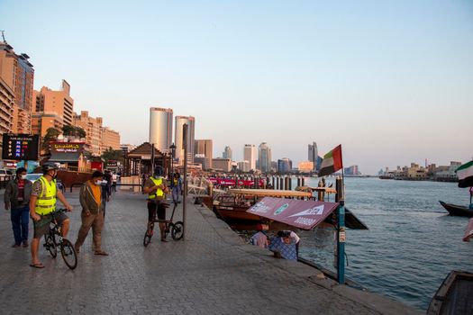 Old part of Dubai city. UAE.