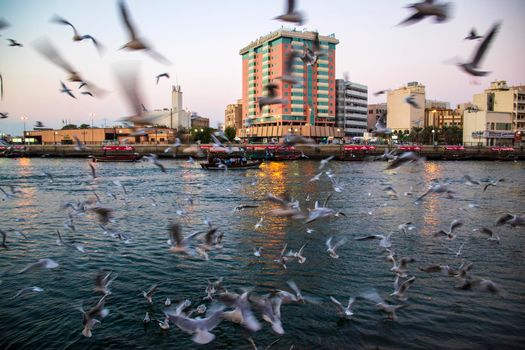 Old part of Dubai city. UAE.